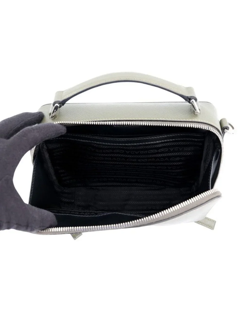 Prada Shoulder Bag Saffiano Leather 2-Way